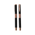 Perfect gift metal roller ball pen with custom logo promotional black matte rose gold custom gel pen